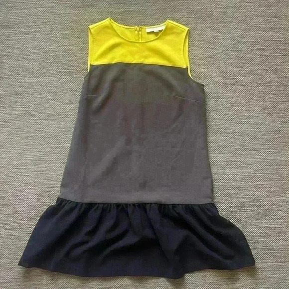 Cute retro color block dress size 10 loft NWT - Picture 1 of 5
